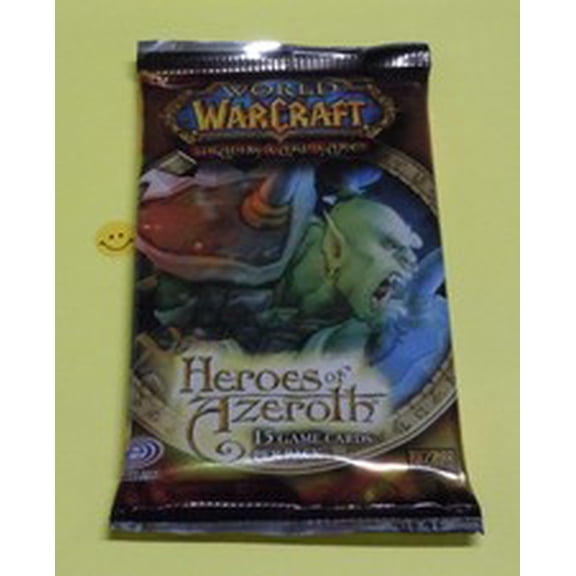 World of Warcraft Trading Card Game Heroes of Azeroth Booster Pack