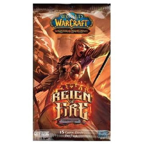World of Warcraft Trading Card Game Reign of Fire Booster Pack
