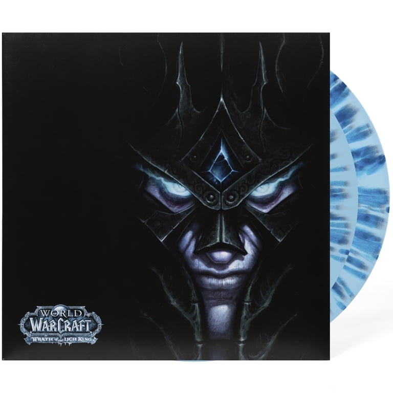 World of Warcraft: Wrath of the Lich King 2xLP Blizzard 'Blue Splatter'