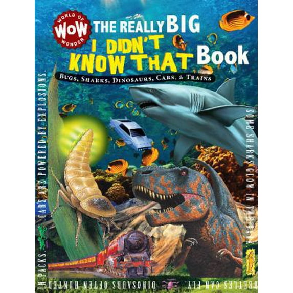 Pre-Owned The Really Big I Didn't Know That Book: Bugs, Sharks, Dinosaurs, Cars, & Trains: Really Big Books (Hardcover) 177093927X 9781770939271