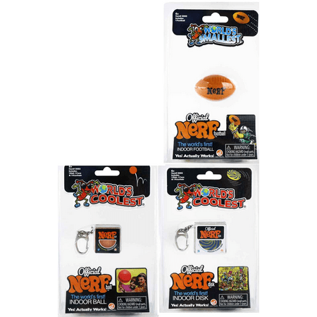 World’s Smallest Nerf (Bundle of 3)