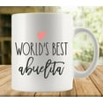 thumbnail image 1 of World''s Best Abuelita 11Oz Mug, Double Side Printed White Coffee Mug Perfect Funny Gift For Everyone, 1 of 6