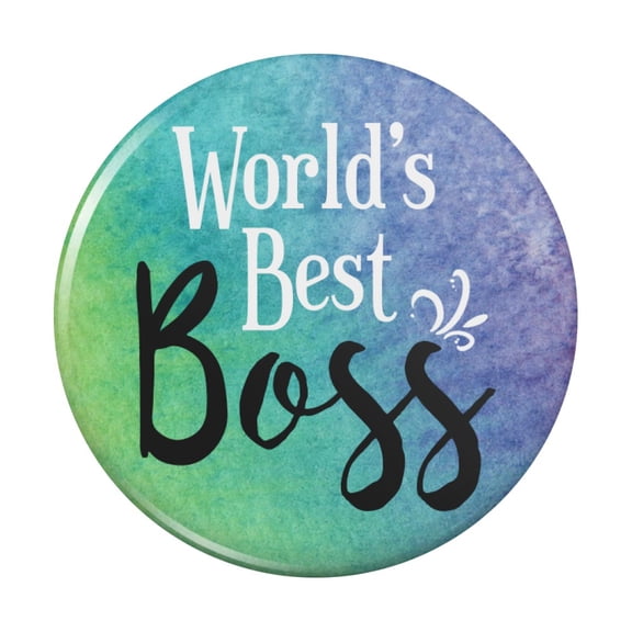 World's Best Boss Kitchen Refrigerator Locker Button Magnet