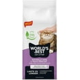 thumbnail image 1 of WORLD'S BEST CAT LITTER Multiple Cat Lavender Scented - Long-Lasting Odor Control, Natural Ingredients, Quick Clumping, Flushable, 99% Dust Free - Calming Fragrance - 15 lb Bag, 1 of 11