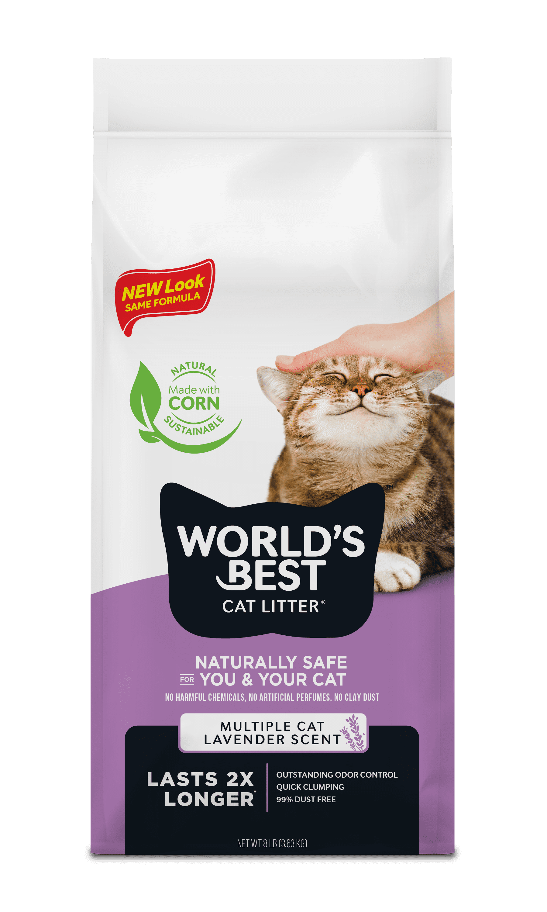 World's Best Cat Litter Lavender Scent, Clumping, Bangladesh Ubuy