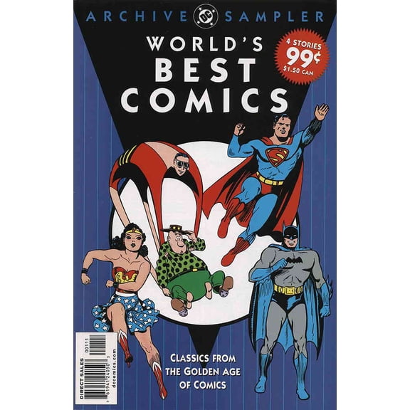 World's Best Comics: Golden Age Sampler #1 VF ; DC Comic Book