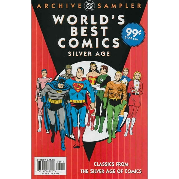 World's Best Comics: Silver Age Sampler #1 VF ; DC Comic Book