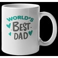 thumbnail image 1 of World s Best Dad Coffee Tea Gift Mug, 1 of 5