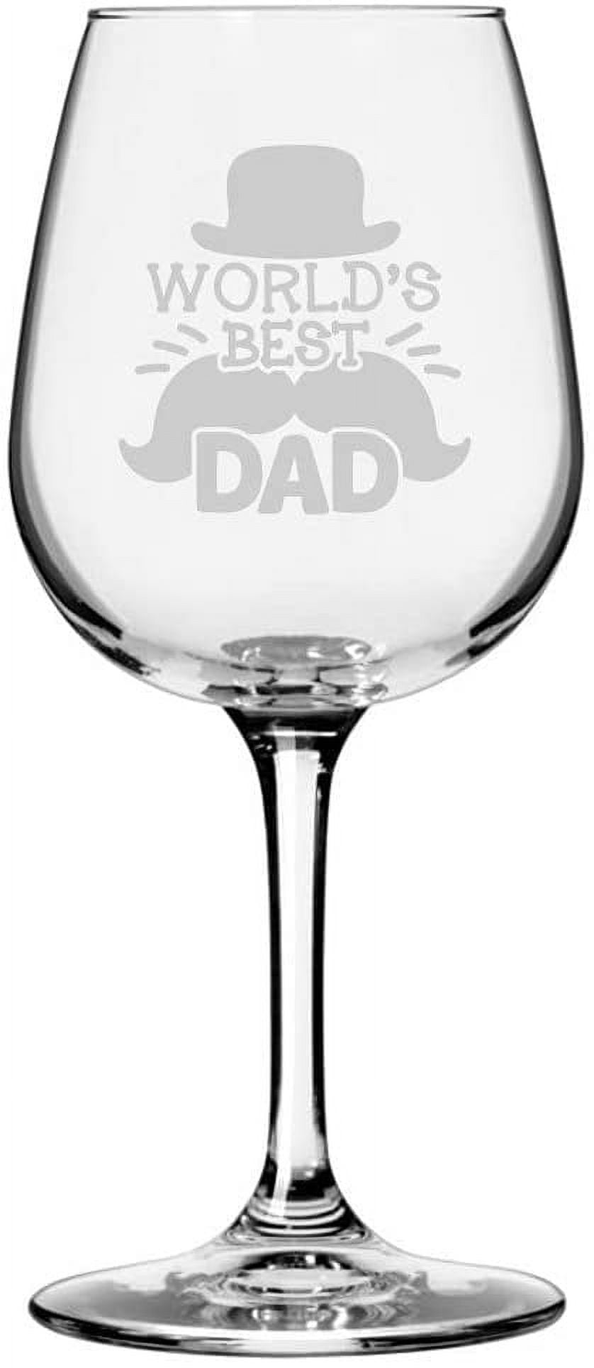 Etched Pint Glass - Best Dad in the Galaxy - Everything Etched