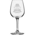 thumbnail image 1 of World's Best Dad Father's Day Etched 12.75oz All Purpose Libbey Wine Glass, 1 of 1