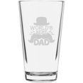 thumbnail image 1 of World's Best Dad Father's Day Etched 16oz Libbey Pint Glass, 1 of 1
