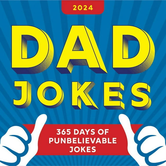 World's Best Dad Jokes Collection: 2024 Dad Jokes Boxed Calendar: 365 ...