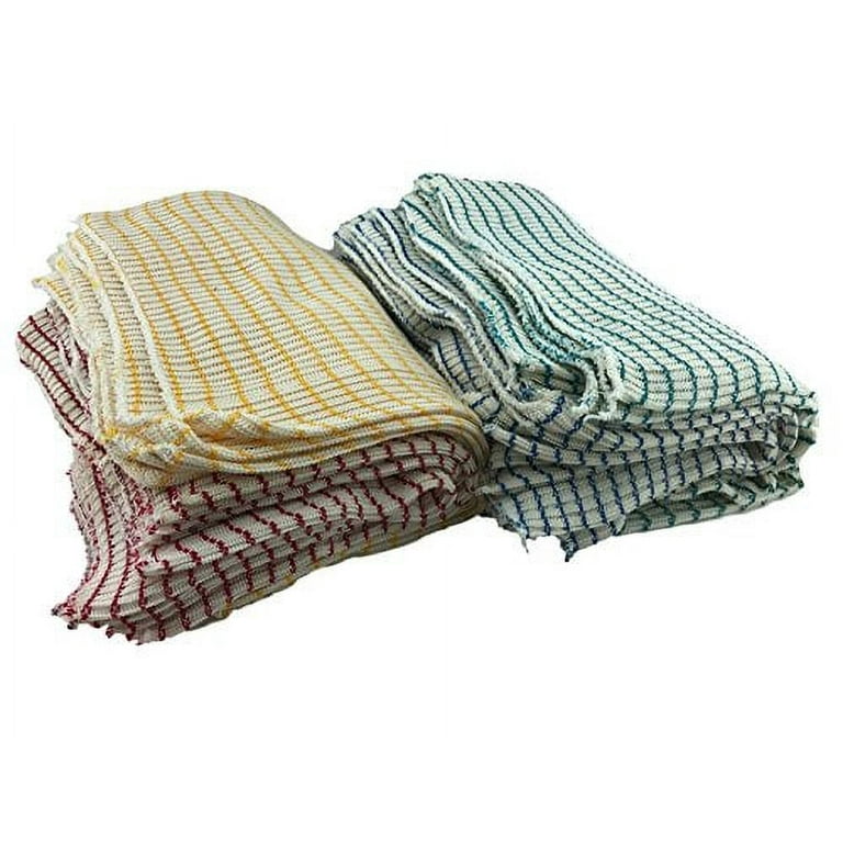 NOORMARKS Dish Cloths Set of 6- Made in USA, Soft, Absorbent and Odorless, Worlds Best Dish Cloths Wash Up Beautifully, Wring and Dry Quickly