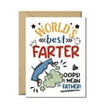 thumbnail image 1 of World's Best Farter Fun Greeting Card - Hilarious Father's Day Card with Envelope - Perfect for Dads Who Love a Good Laugh, 1 of 3