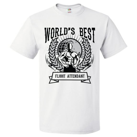 World's Best Flight Attendant T Shirt Gift for Flight Attendant Shirt Gift