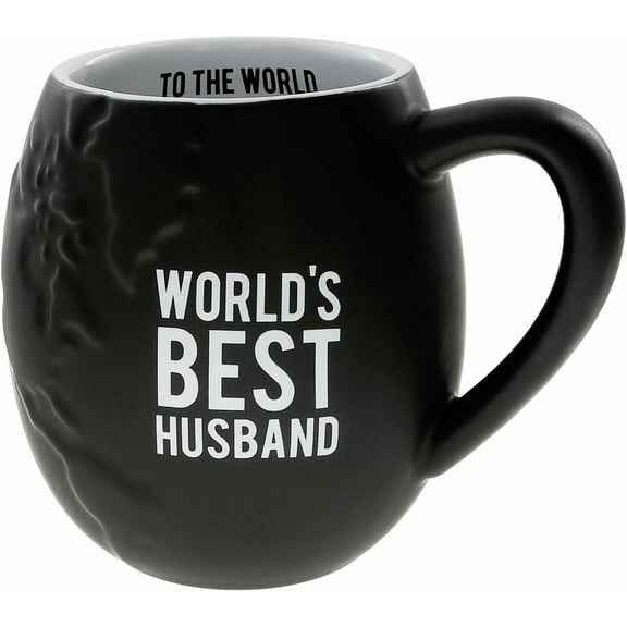 Pavilion Gift Company - World's Best Husband - 20 oz Embossed Mug