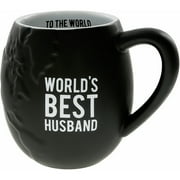 Pavilion Gift Company - Worlds Best Husband - 20 oz Embossed Mug