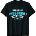 thumbnail image 1 of World's Best Husband and Dad Gift for Father's Day T-Shirt, 1 of 3