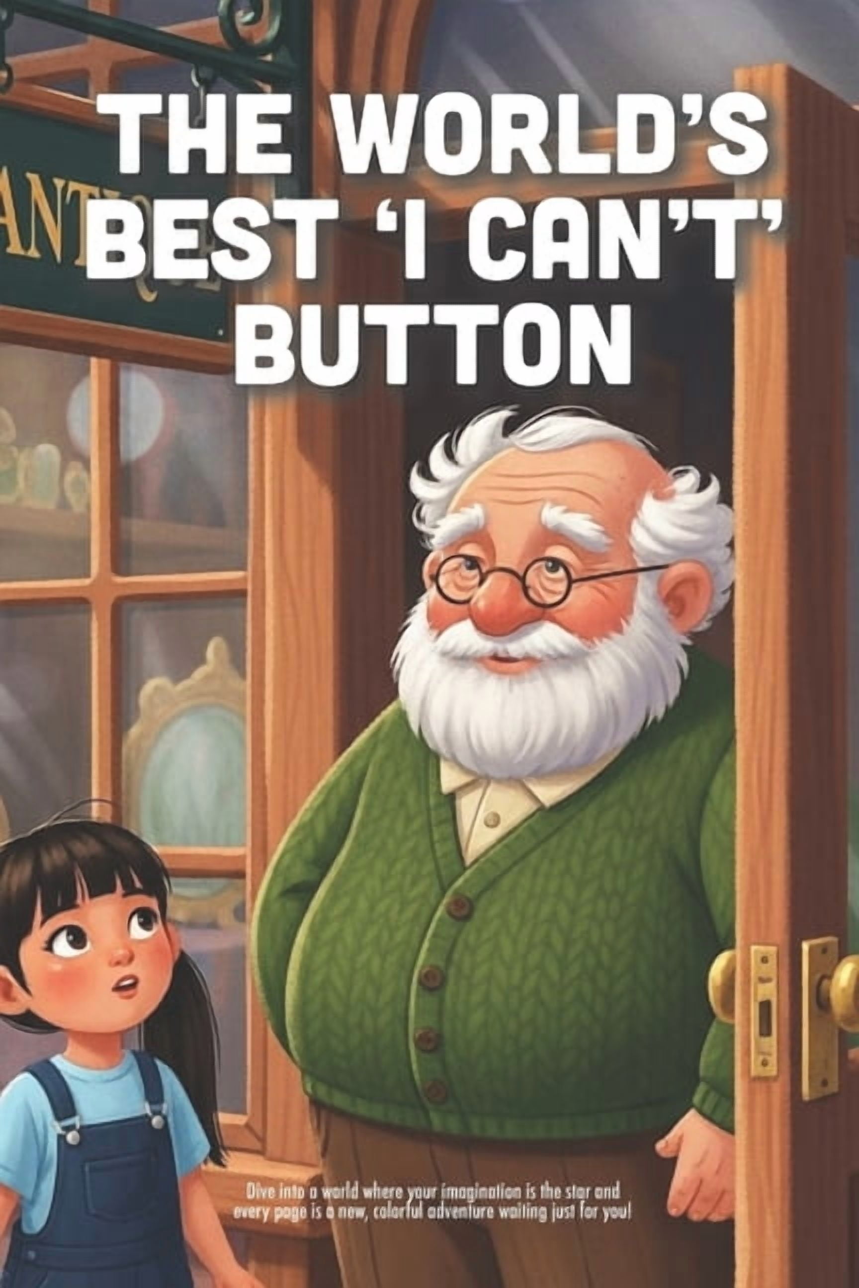 The World's Best 'I Can't' Button: A Fun Story About Persistence, the Power of "Yet," and Turning Frustration into a Gro, (Paperback)