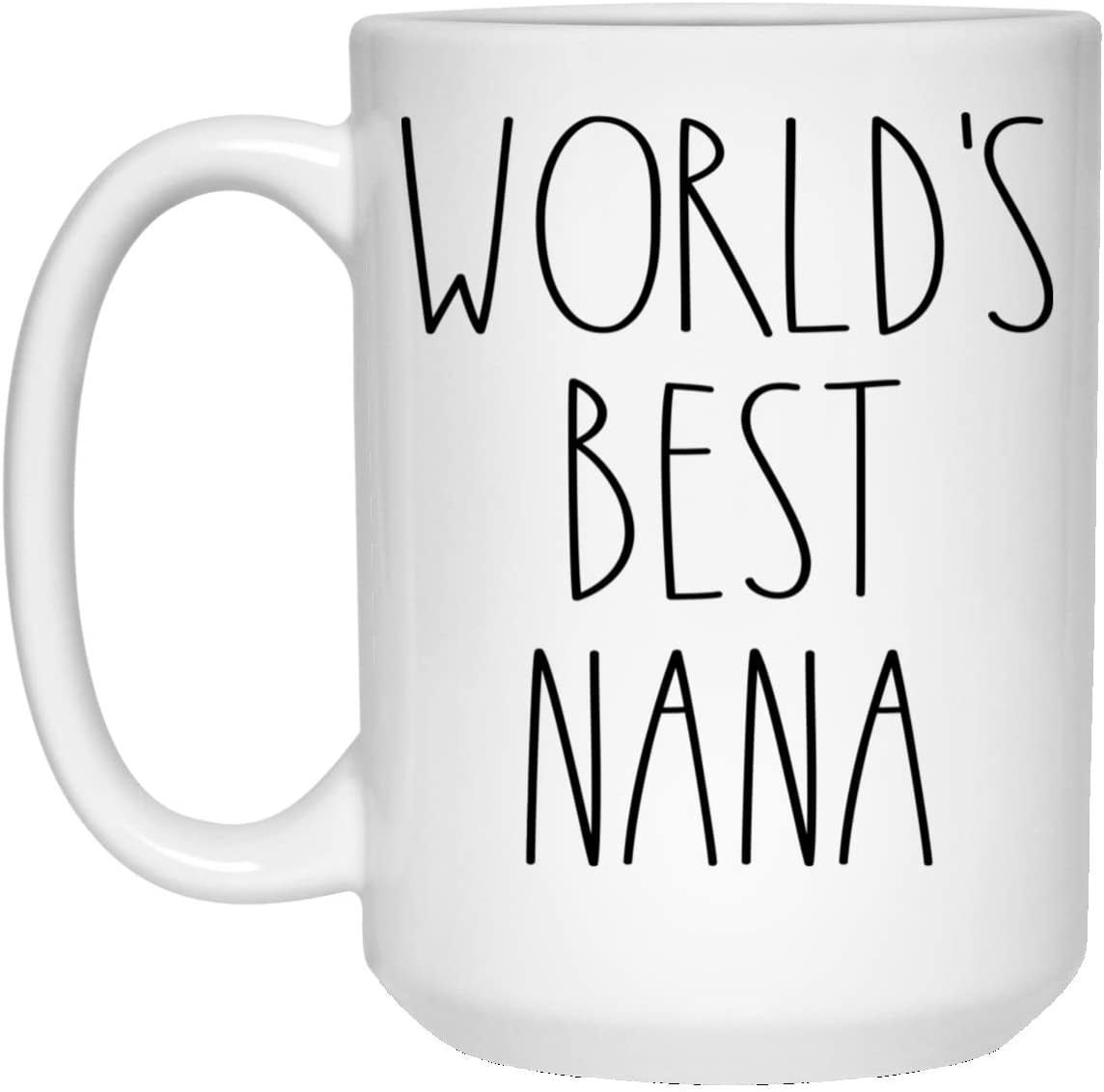 World's Best Nana Mug | Nana Rae Dunn Style Coffee Cup | Rae Dunn ...
