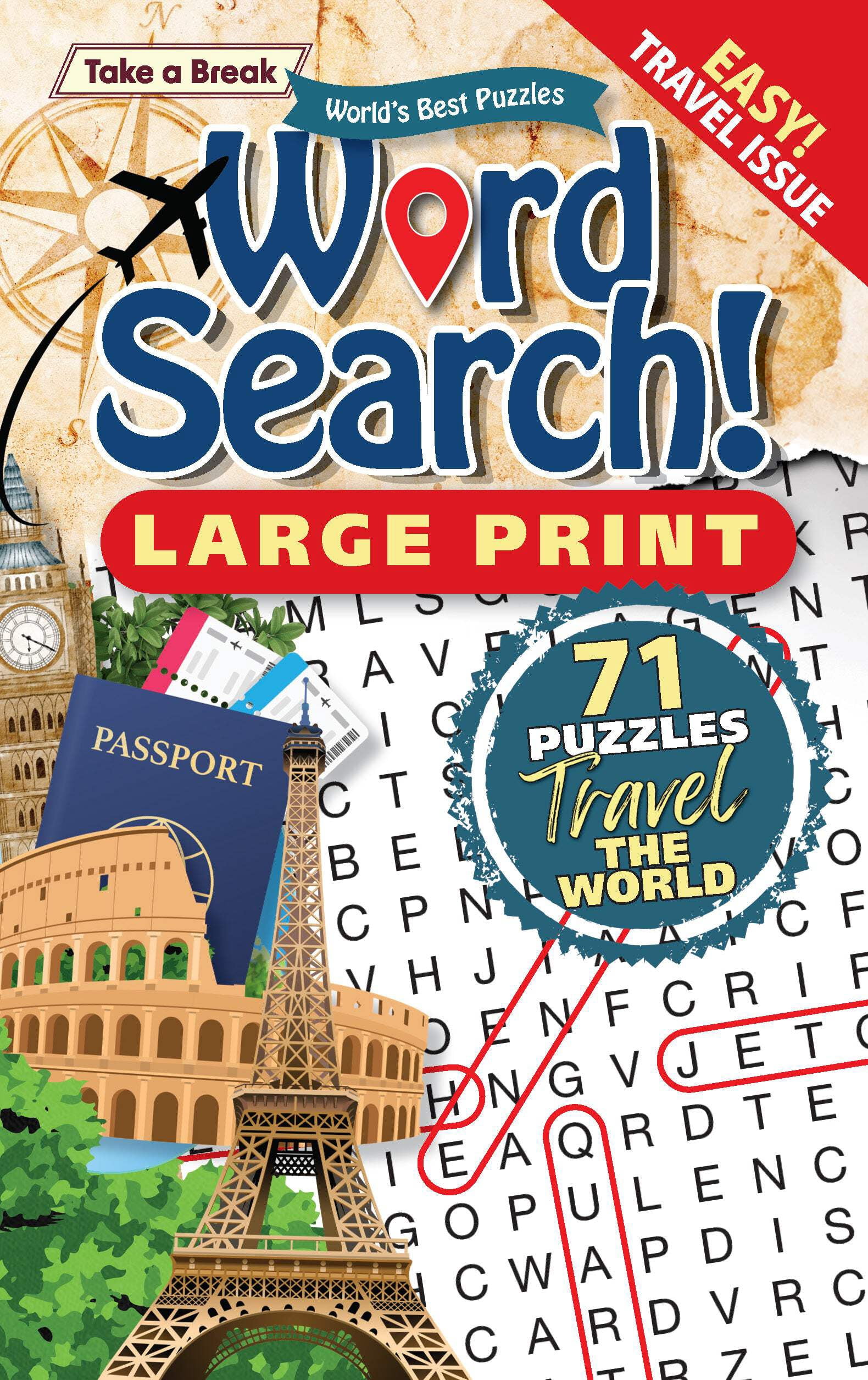 World's Best Puzzle - Word Search 25.03.21: 71 Large Print Puzzles ...