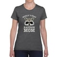 thumbnail image 1 of World's Best Raccoon Mom T-Shirt Women -Smartprints Designs, Female 5X-Large, 1 of 4