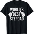 thumbnail image 1 of World's Best Step Dad T shirt - Great Father's Day gift idea T-Shirt, 1 of 4