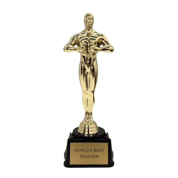 World's Best Teacher Trophy 10.5"