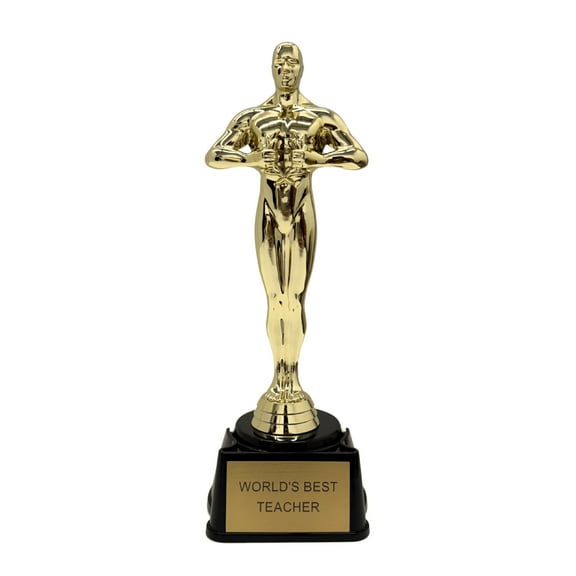 World's Best Teacher Trophy 10.5"