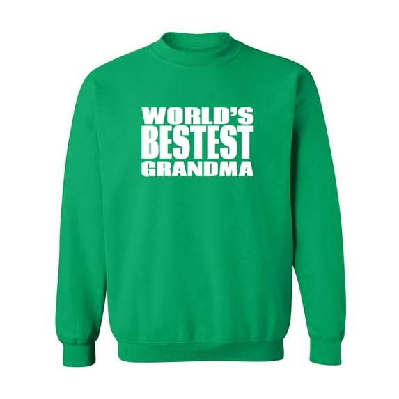 World's Bestest Grandma Crewneck Sweatshirt