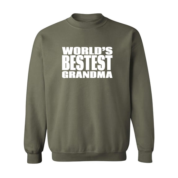 World's Bestest Grandma Crewneck Sweatshirt