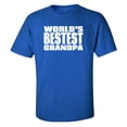 thumbnail image 1 of World's Bestest Grandpa Adult Short Sleeve T-shirt, 1 of 1
