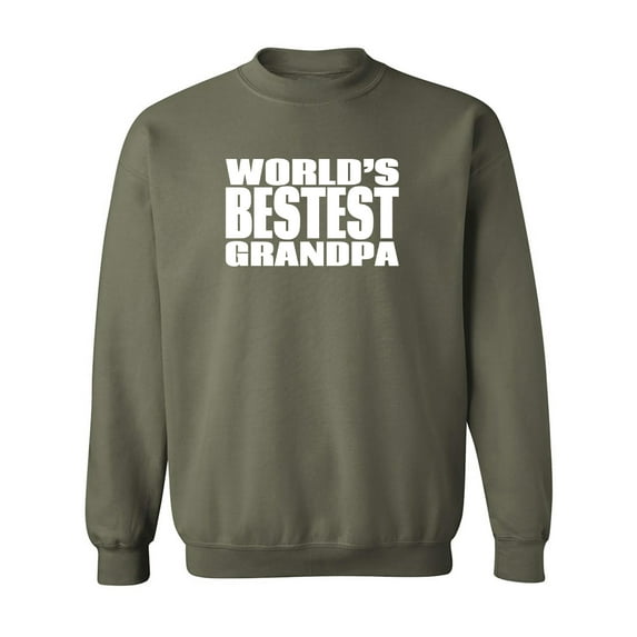 World's Bestest Grandpa Crewneck Sweatshirt