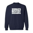 thumbnail image 1 of World's Bestest Grandpa Crewneck Sweatshirt, 1 of 3