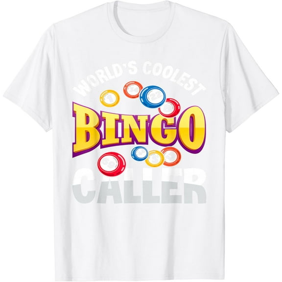 World's Coolest Bingo Caller - Funny Bingo Player Gift T-Shirt