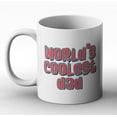 thumbnail image 1 of World‘s Coolest Dad Coffee Cup Fathers Day Present for Husband New Daddy Step Dad Grandpa from Daughter Son on Christmas Birthday Funny Dad Gift Idea 11Oz 15 OZ Ceramic Tea Mug, 1 of 5