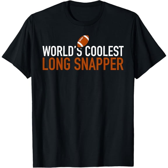 World's Coolest Long Snapper, Football, Sports - T-Shirt