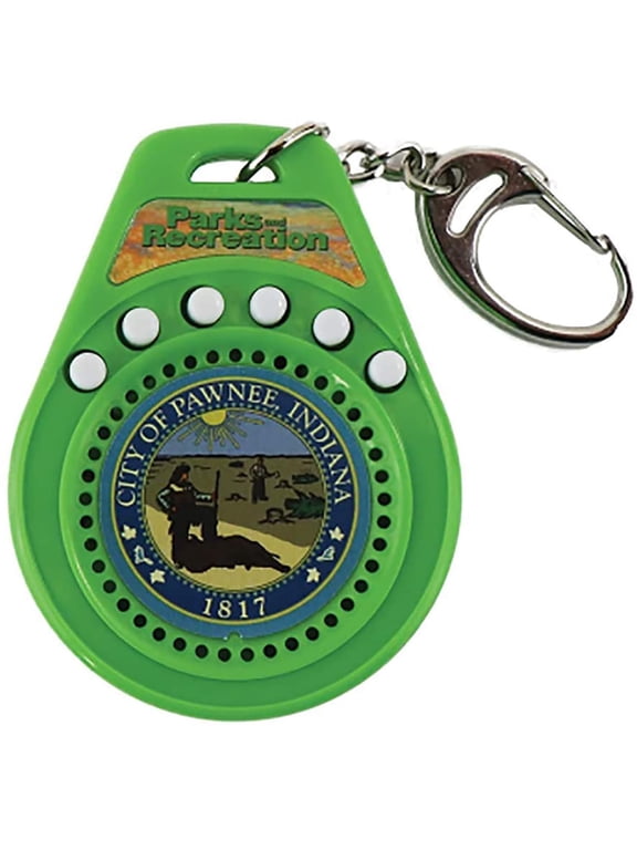 World's Coolest Parks & Rec Talking Keychain | 6 Quotes