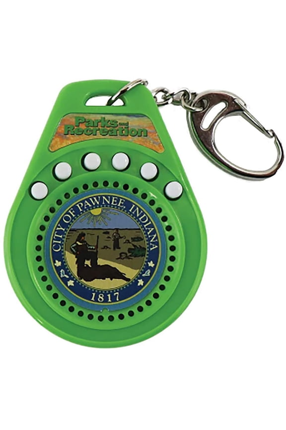 World's Coolest Parks & Rec Talking Keychain | 6 Quotes