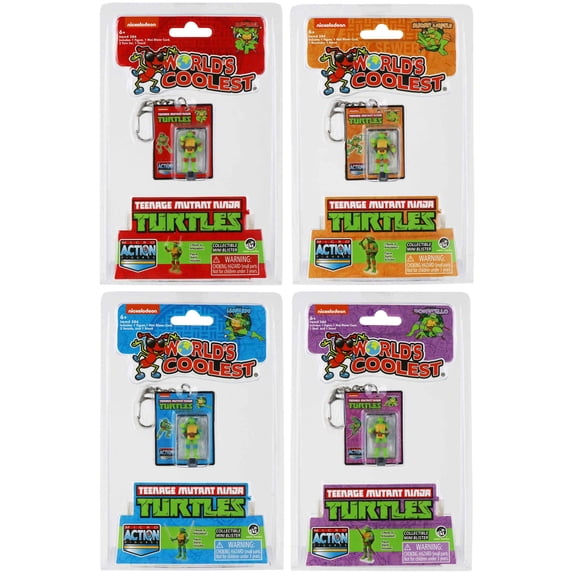 World's Coolest Teenage Mutant Ninja Turtles (Bundle of 4)