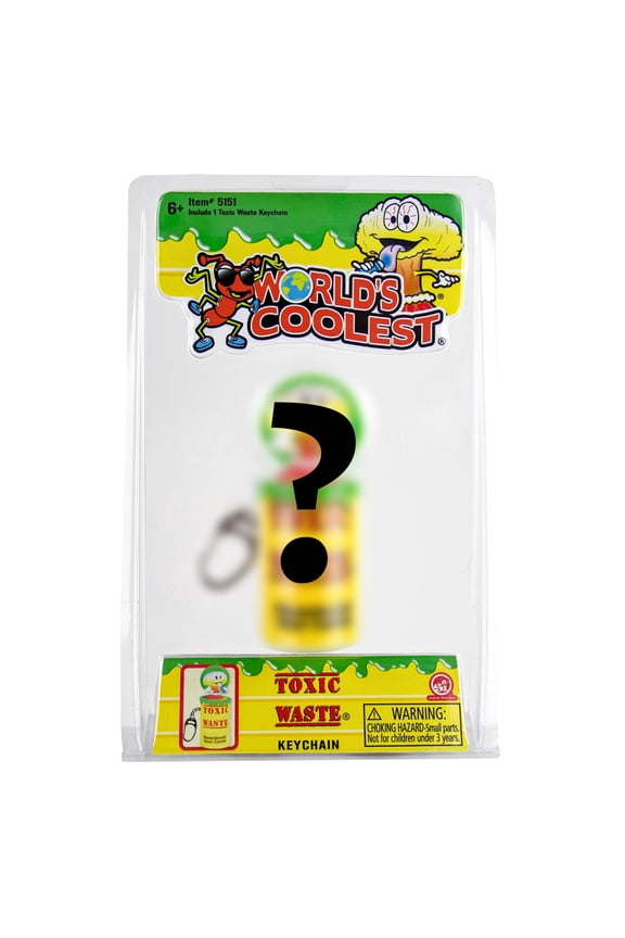 Worlds Coolest Toxic Waste Keychain | One Random
