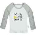 thumbnail image 1 of World's Cutest Alarm Clock Funny T shirt For Baby, Newborn Babies T-shirts, Infant Tops, 0-24M Kids Graphic Tees Clothing (Long Gray Raglan T-shirt, 18-24 Months), 1 of 4