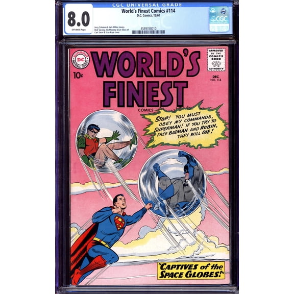 World's Finest Comics #114 - CGC 8 Comic Book