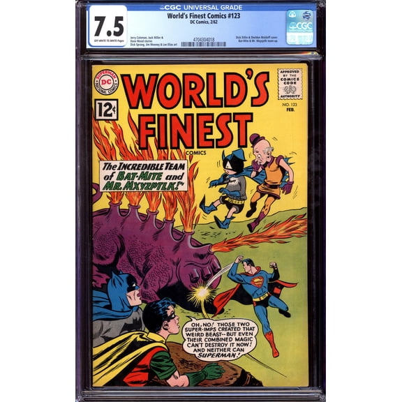 World's Finest Comics #123 - CGC 7.5 Comic Book
