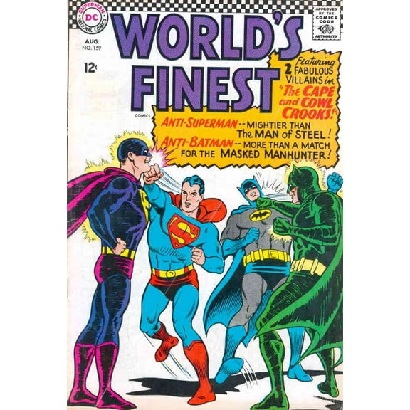 World's Finest Comics #159 VF ; DC Comic Book
