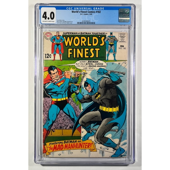 World's Finest Comics #182 - CGC 4 Comic Book