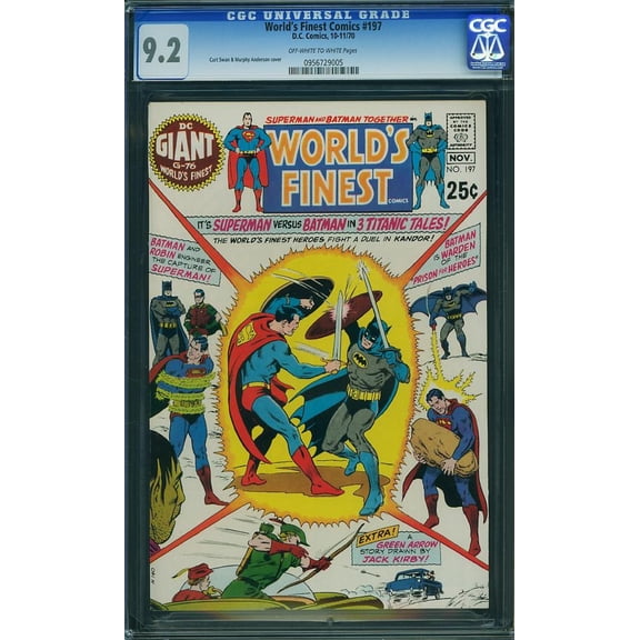 World's Finest Comics #197 - CGC 9.2 Comic Book