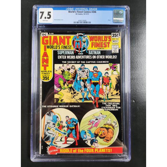 World's Finest Comics #206 - CGC 7.5 Comic Book