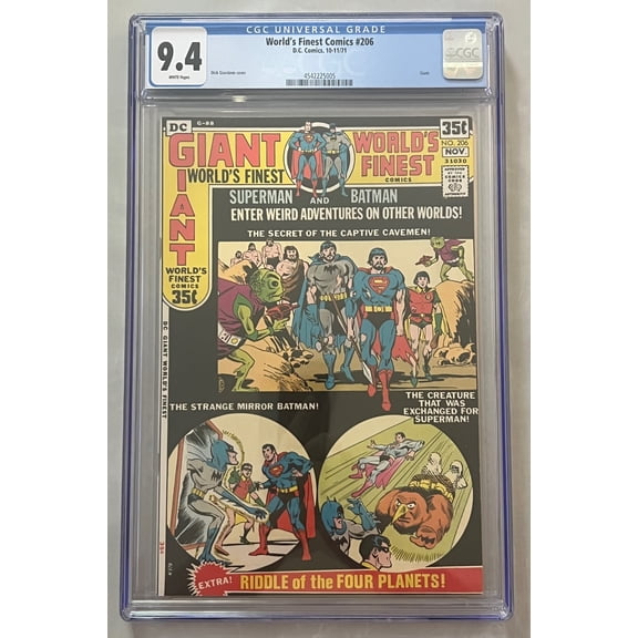 World's Finest Comics #206 - CGC 9.4 Comic Book