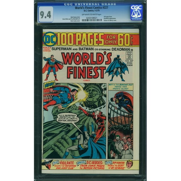 World's Finest Comics #227 - CGC 9.4 Comic Book